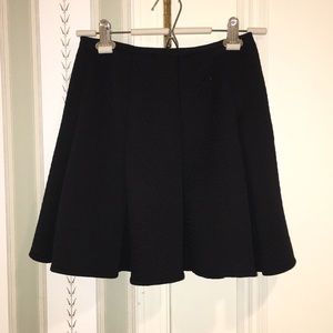 Black skater skirt